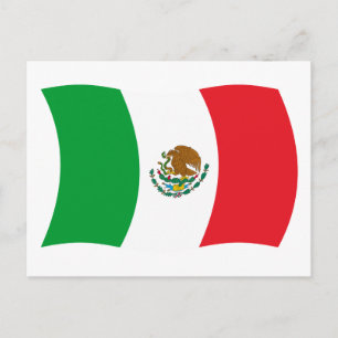 Mexico Flag Postcard