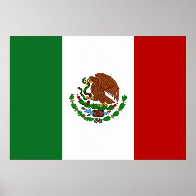 Mexico Flag Poster (Front)