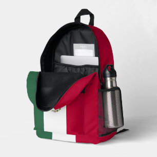 Mexico flag printed backpack