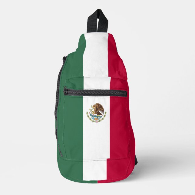 Mexico flag sling bag (Front)
