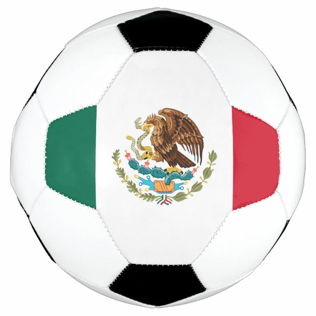 Mexico flag soccer ball (Front)