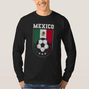 Mexico Flag Soccer Fan T-Shirt