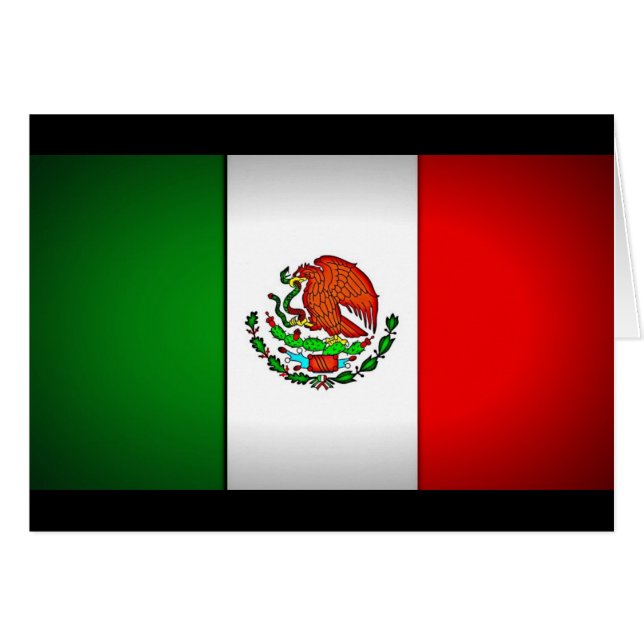 Mexico Flag Stylised (Front Horizontal)