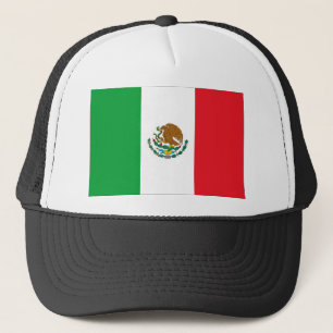 Mexico Flag T-Shirt Mexican Flag Trucker Hat