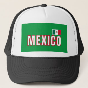 Mexico Flag Trucker Hat