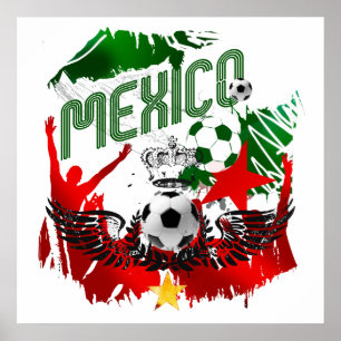 Mexico Grunge Stunning artwork gifts for fans Poster