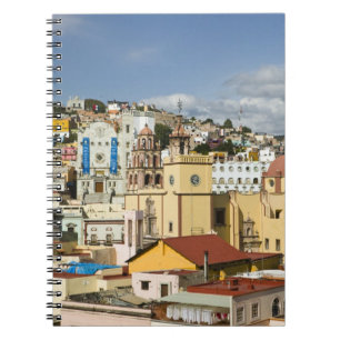 Mexico, Guanajuato State, Guanajuato. Basilica Spiral Notebook
