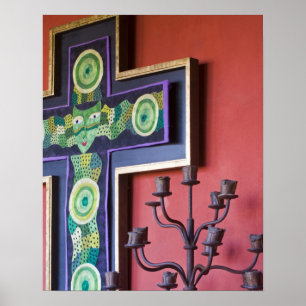 Mexico, Guanajuato state, San Miguel. Casa de la 2 Poster