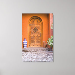 Mexico, Guanajuato state, San Miguel. Casa de la Canvas Print