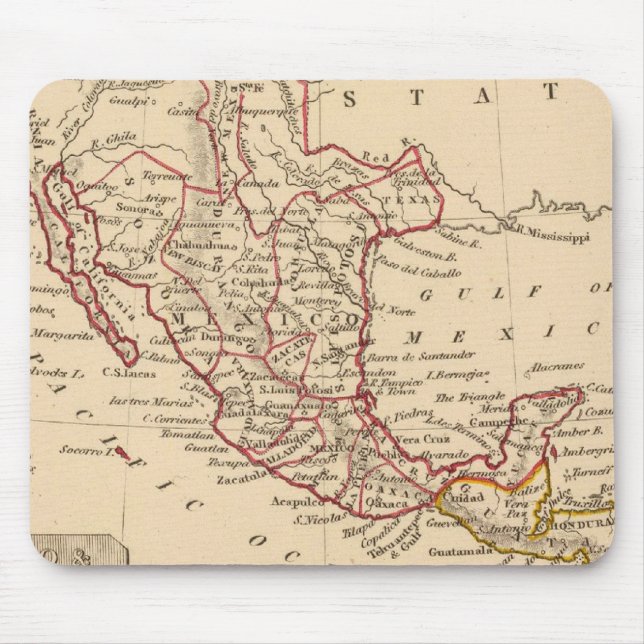 Mexico, Guatamala Mouse Pad (Front)