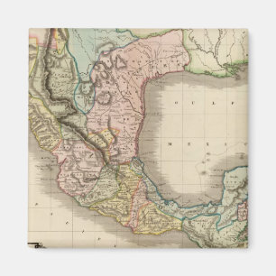 Mexico, Guatemala Magnet
