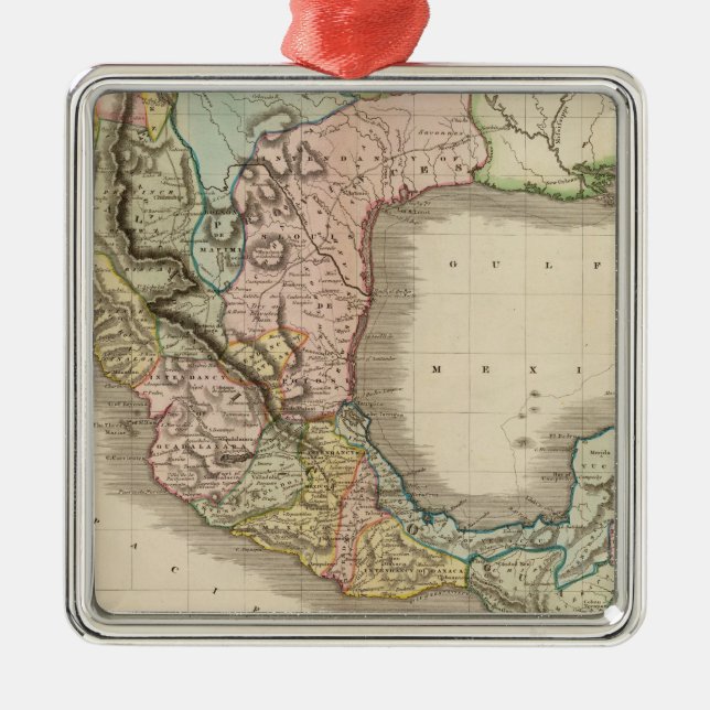 Mexico, Guatemala Metal Tree Decoration (Front)