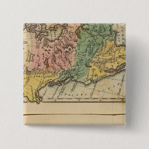 Mexico, Guatemala, WI, North America 15 Cm Square Badge