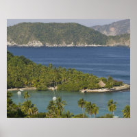Mexico, Guerrero, Zihuatanejo. Playa Las Gatas-