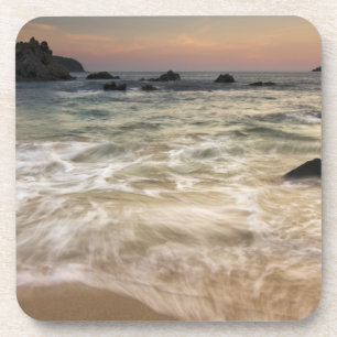 Mexico, Guerrero, Zihuatanejo.  Surf along a Coaster