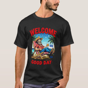 Mexico Gulf America USA American Flag America Men T-Shirt