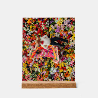 MEXICO IN BLOOM ACRYLIC SIGN