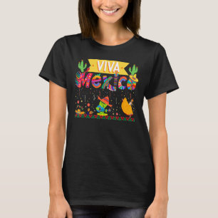 Mexico Independence Day Viva Mexico Mexican Pride T-Shirt