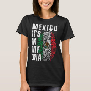 Mexico It's In My DNA Matching Mexican Men Women B T-Shirt