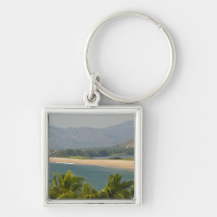Mexico, Jalisco, Barra de Navidad. Town Beach Key Ring