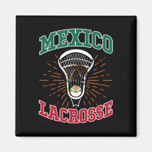 Mexico Lacrosse Mexican Lax Player Lacrosse Team  Magnet