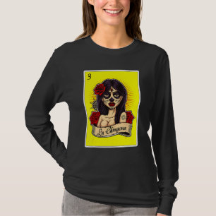 Mexico Lottery  For Women Mexicana Chicana La Chin T-Shirt