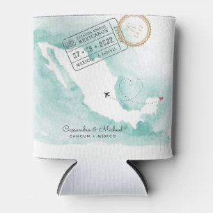 Mexico Map   Cancun   Cooler