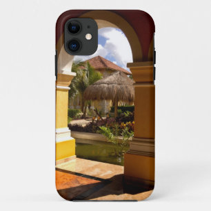 Mexico, Mayan Riviera, architecture at Iberostar Case-Mate iPhone Case