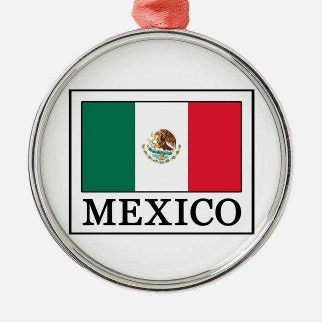 Mexico Metal Tree Decoration (Front)