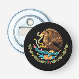 Mexico & Mexican Eagle coat of arms / flag Bottle Opener