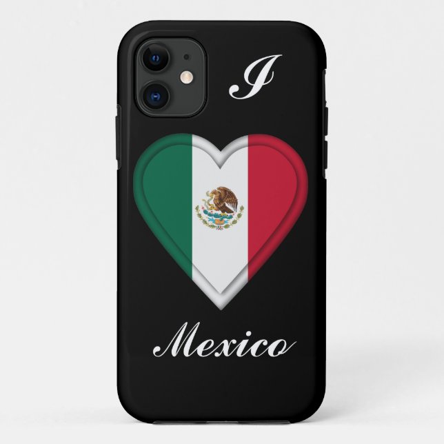 Mexico Mexican flag Case-Mate iPhone Case (Back)