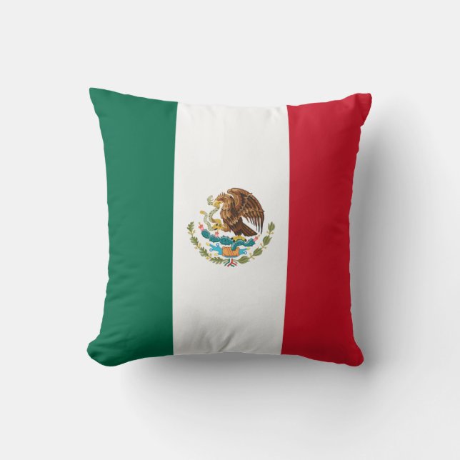 Mexico (Mexican) Flag Cushion (Front)