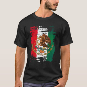 Mexico Mexican Flag Eagle T-Shirt