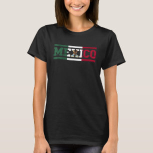 Mexico Mexican Flag Emblem Cinco De Mayo Mexican P T-Shirt