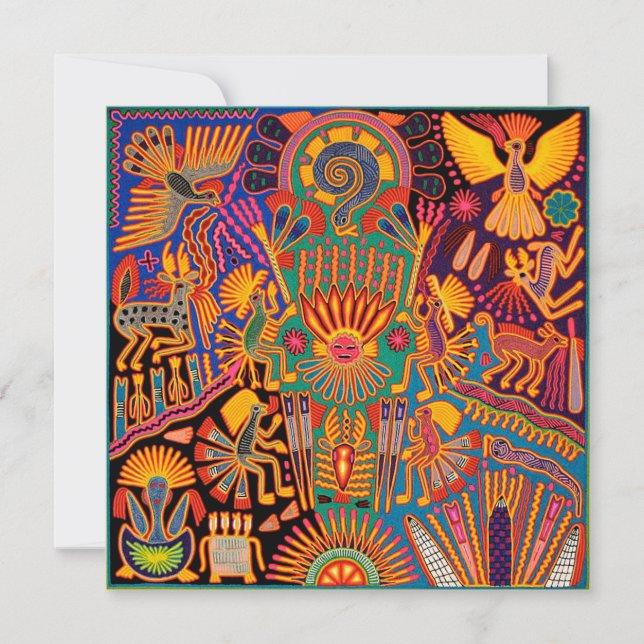 Mexico Mexican Mayan Aztec LatinX Hispanic Latina Invitation (Front)