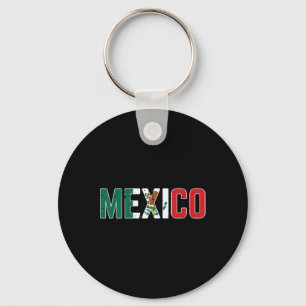 Mexico Mexican Soccer Fan Men Women Boys Girls Kid Key Ring