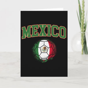 Mexico - Mexican Soccer Tournament Game Card