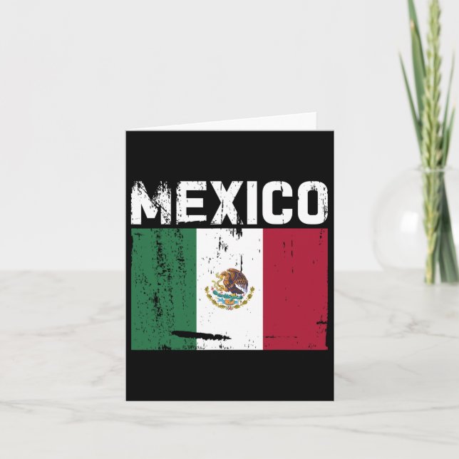 México Mexico Cinco De Mayo Futbol Pride Mexican 2 Card (Front)