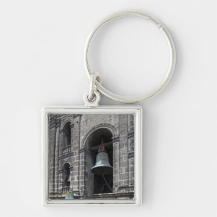 Mexico, Mexico City, Zocalo. The Bell Towers Key Ring