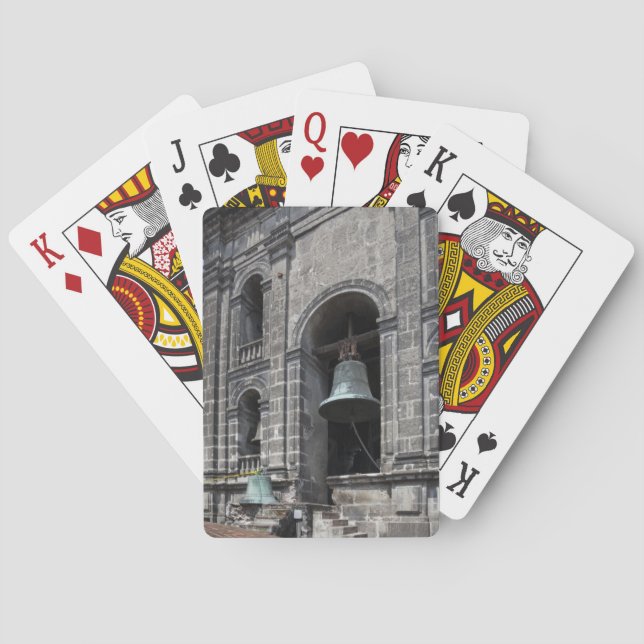 Mexico, Mexico City, Zocalo. The Bell Towers Playing Cards (Back)