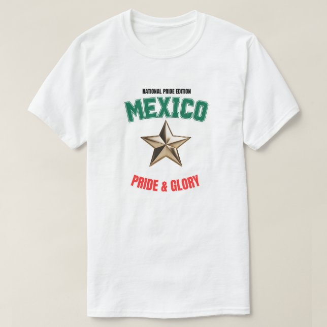 Mexico National Pride Edition Men's T-Shirt (Design Front)