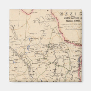 Mexico Northeastern and Central States Magnet