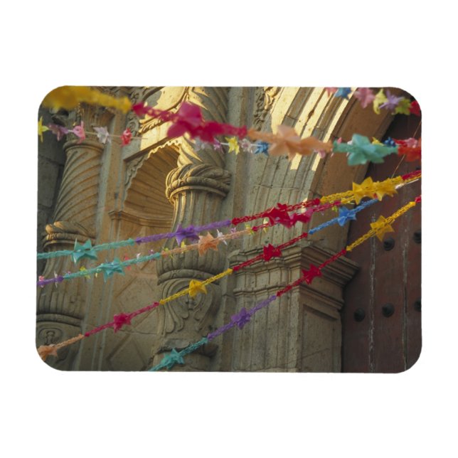 Mexico, Oaxaca, Templo de San Felipe de Neri Magnet (Horizontal)