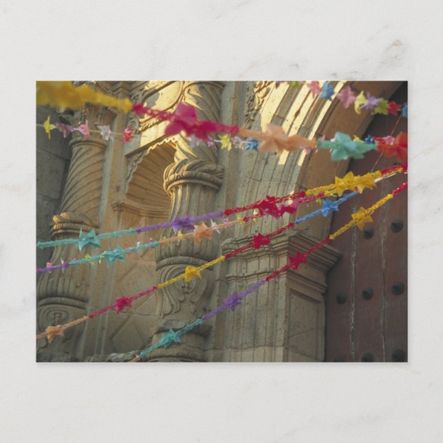 Mexico, Oaxaca, Templo de San Felipe de Neri Postcard (Front)