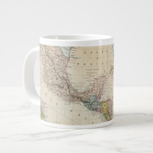 Mexico, Panama, Central America Large Coffee Mug