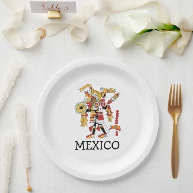 Mexico Paper Plate (Wedding)