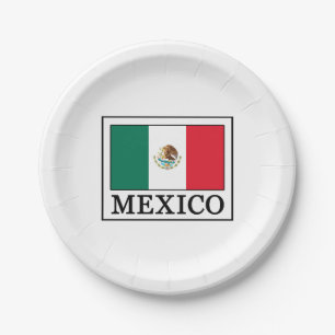 Mexico Paper Plate