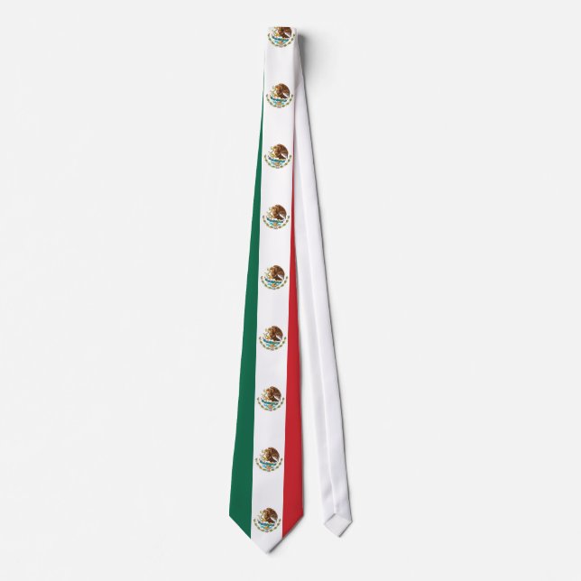 Mexico Plain Flag Tie (Front)