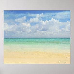 Mexico, Playa Del Carmen, seascape 2 Poster