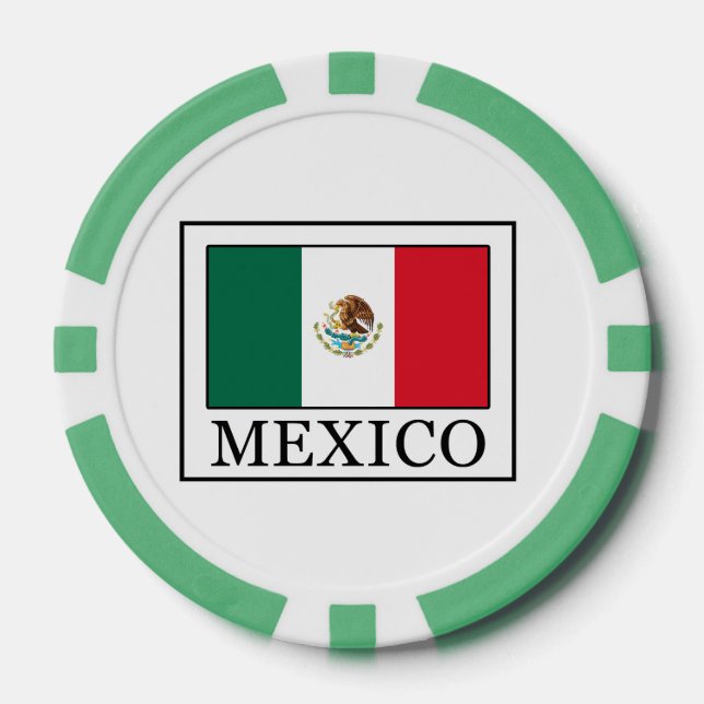 Mexico Poker Chips (Front)